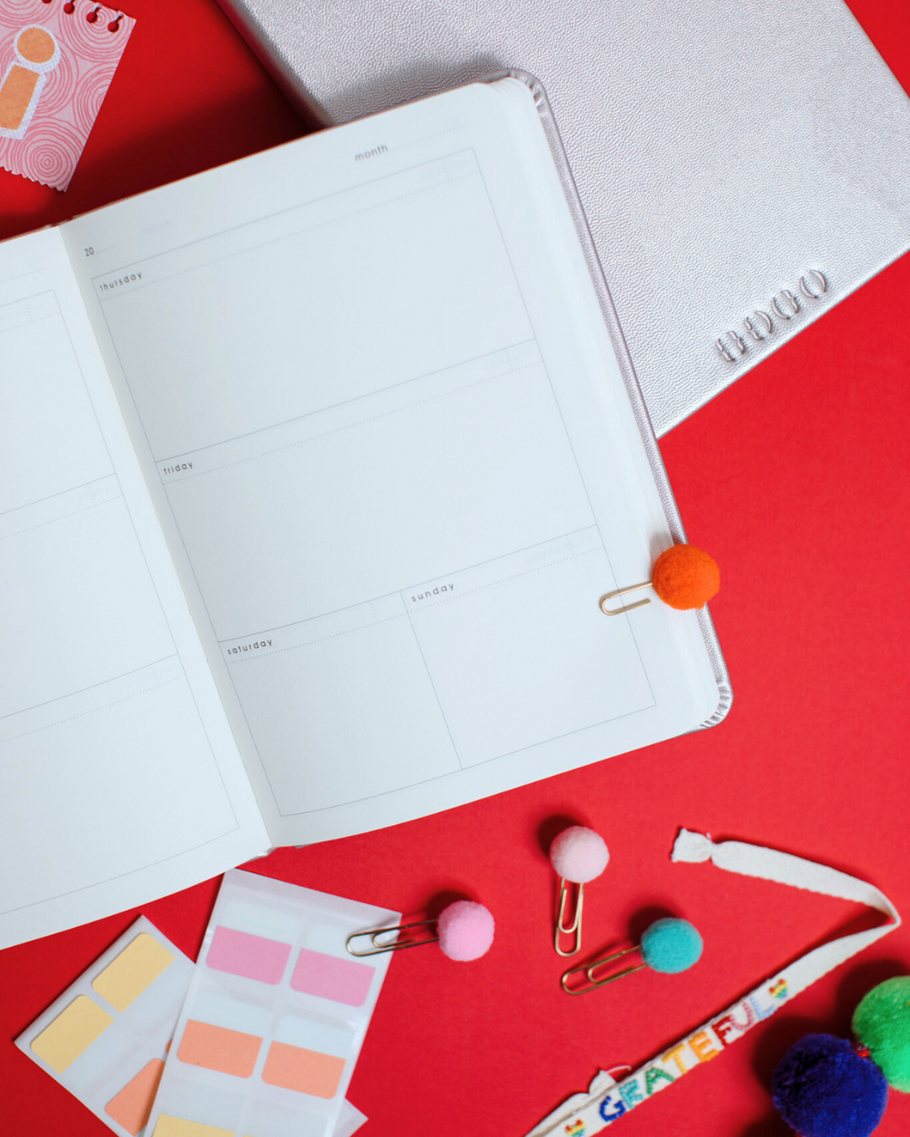 Weekly planner atemporal
