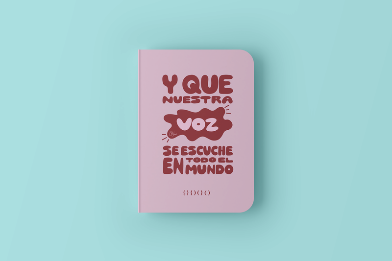 Libreta A5 - Nuestra voz 💜